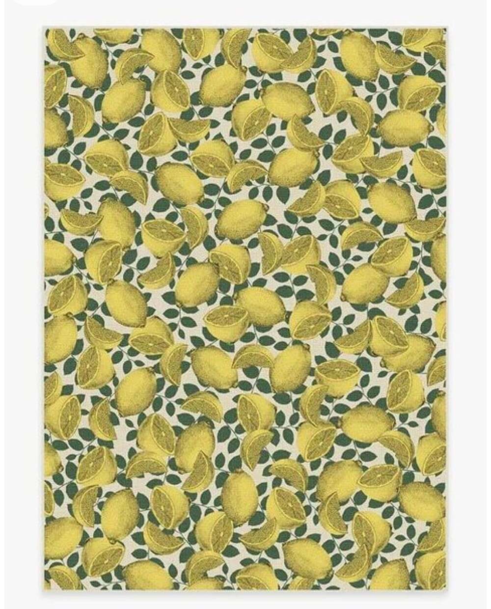 Ruggable Washable Lemon Tufted 3’x5’ Rug
